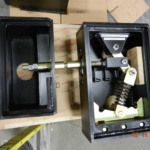 Rail Box for Cleanout, Rod Clearance
